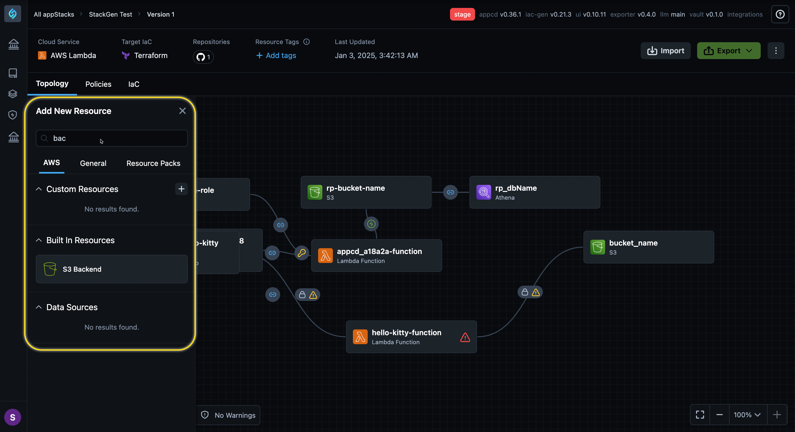 Backend Resource