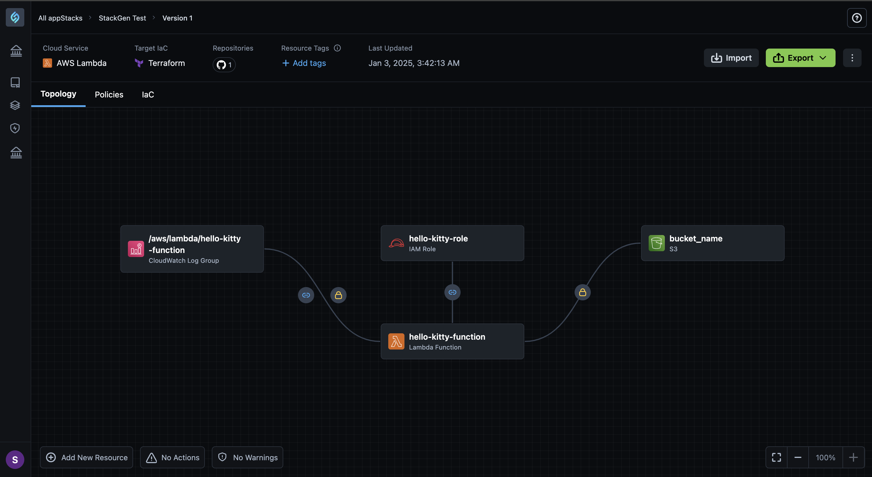 Create Resource Version1